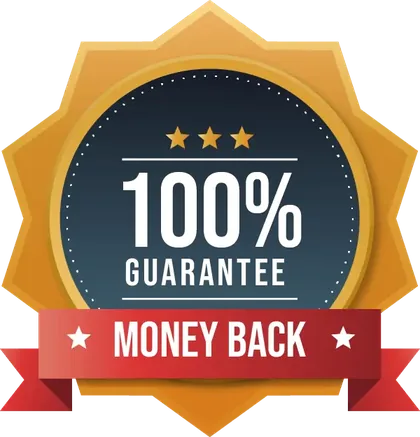 MemoHoney 60-day 100% money-back guarantee seal